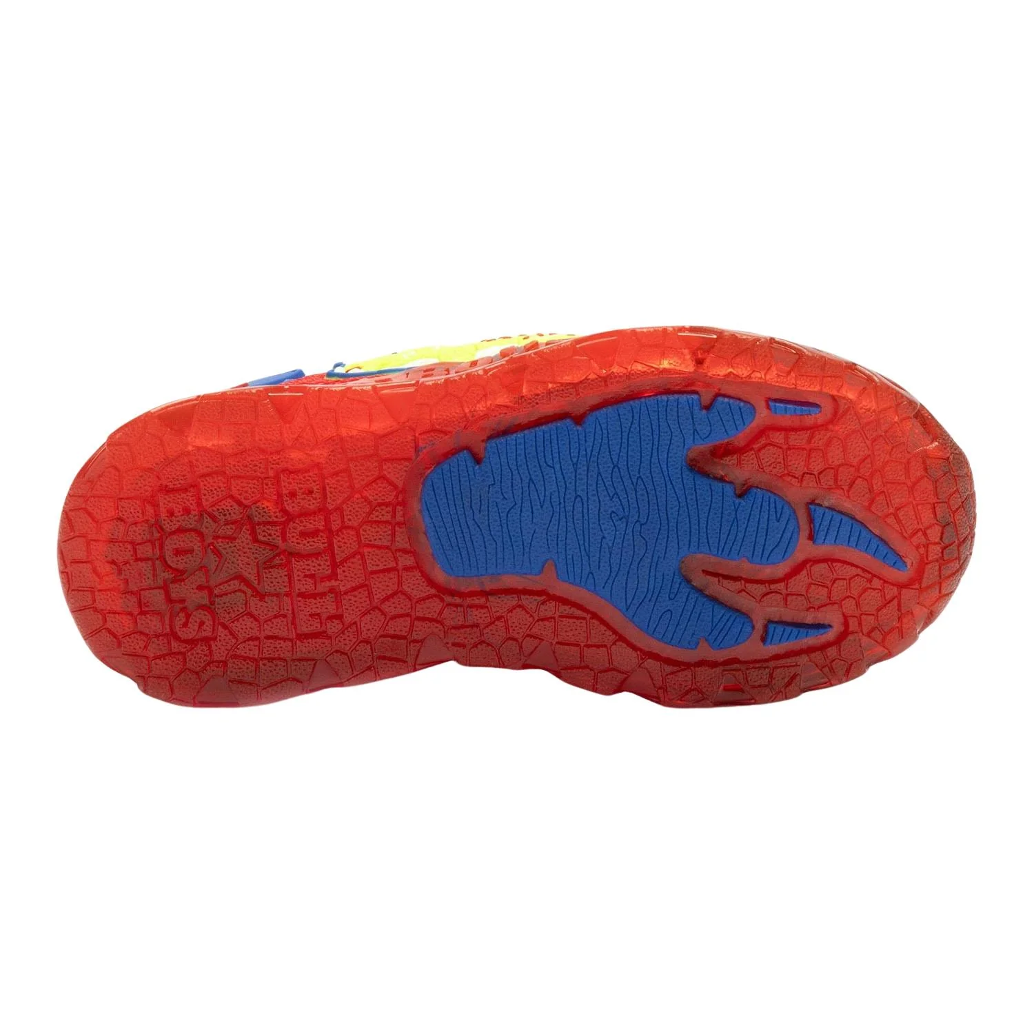 Bull Boys DNAL4501 Triceratopo Red Light Up Dinaosaur Mesh Trainers - Image 32