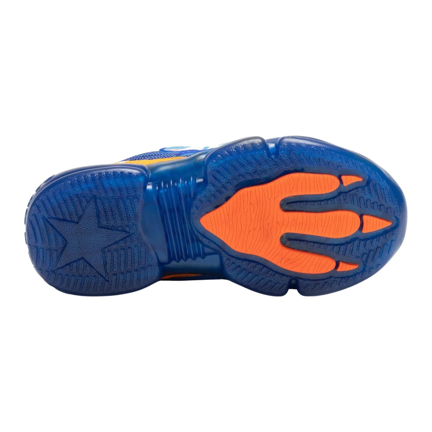 Bull Boys DNAL4502 (RY01) Dilofhosauro Royal Blue Light Up Dinaosaur Mesh Trainers - Image 4