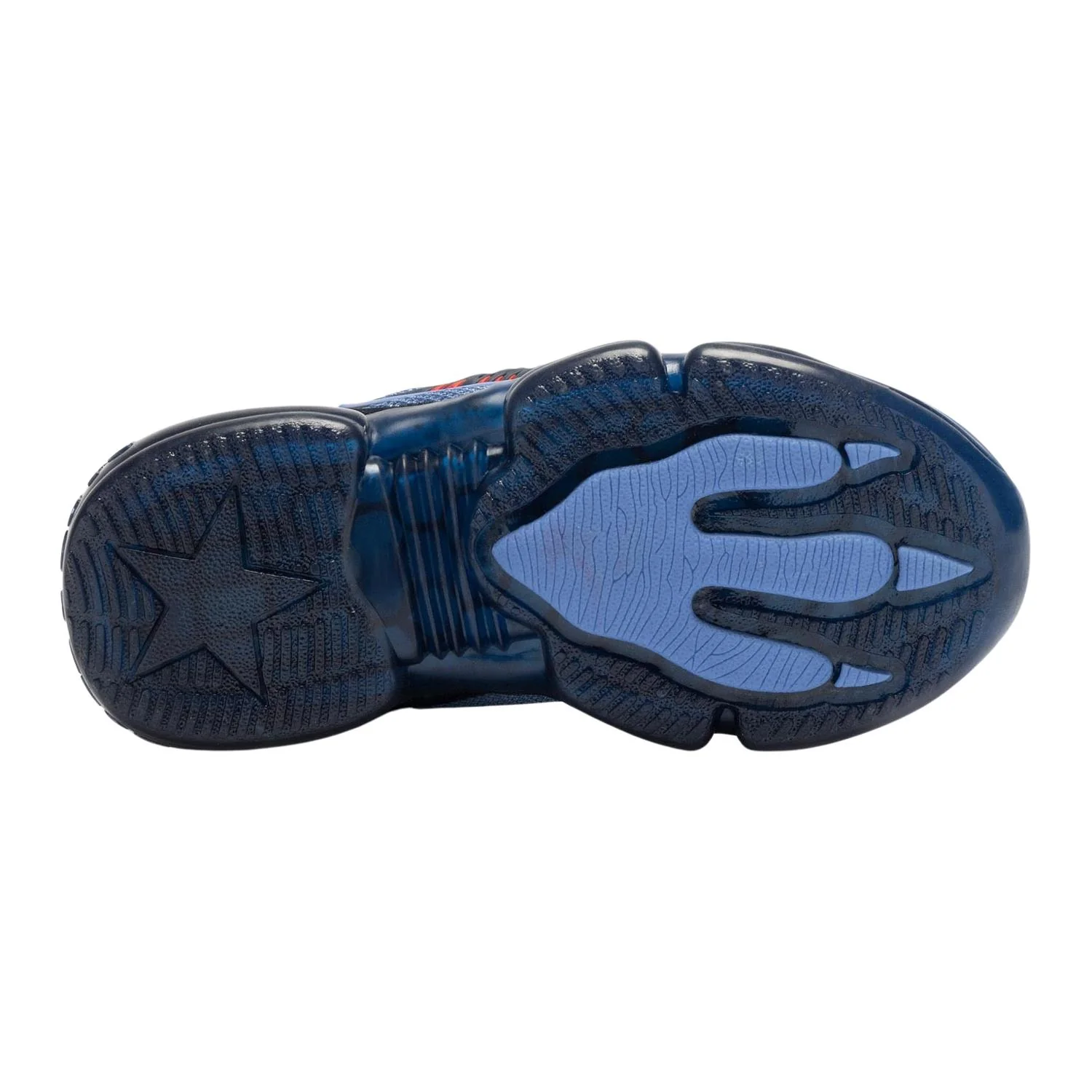Bull Boys DNAL4506 (BL06) Pterodattilo Blue Jeans Light Up Dinaosaur Mesh Trainers - Image 24