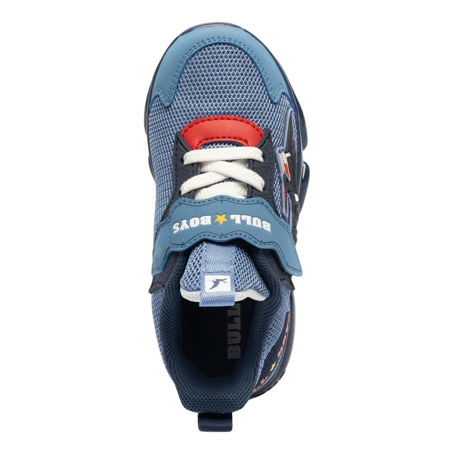 Bull Boys DNAL4506 (BL06) Pterodattilo Blue Jeans Light Up Dinaosaur Mesh Trainers - Image 28