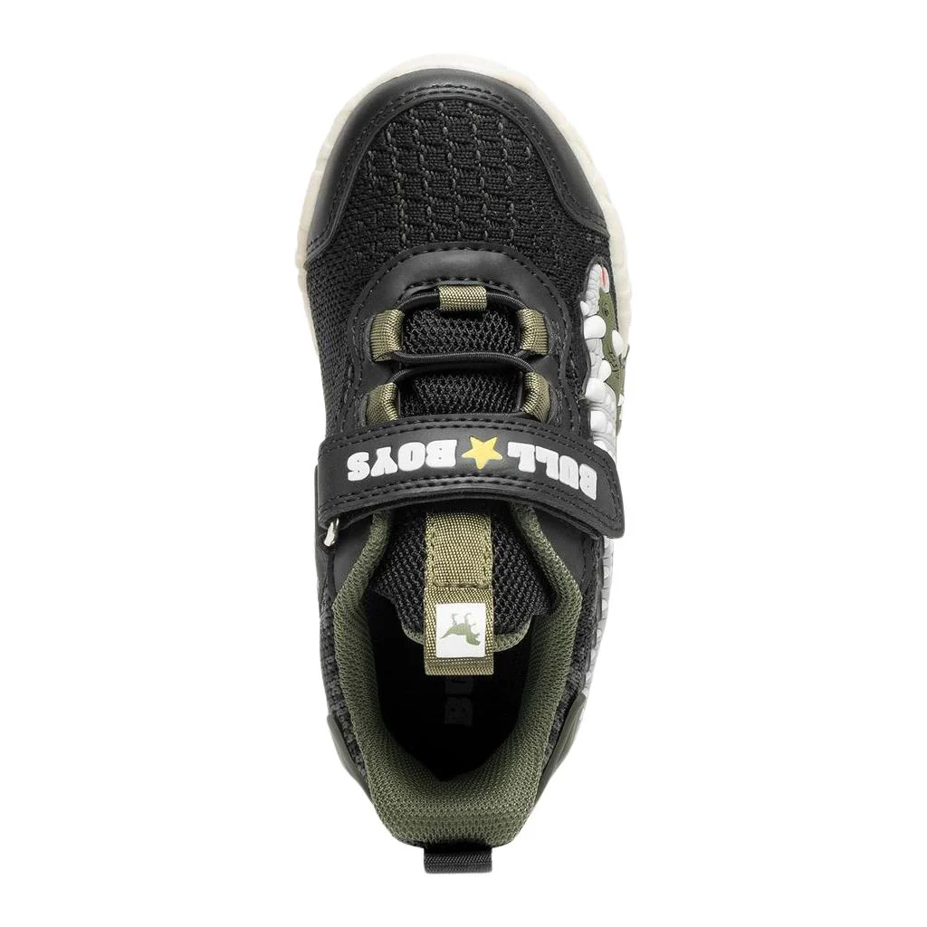 Bull Boys DNAL4557 (NE01) Anchilosauro Dinosaur Black Light Up Trainers - Image 3