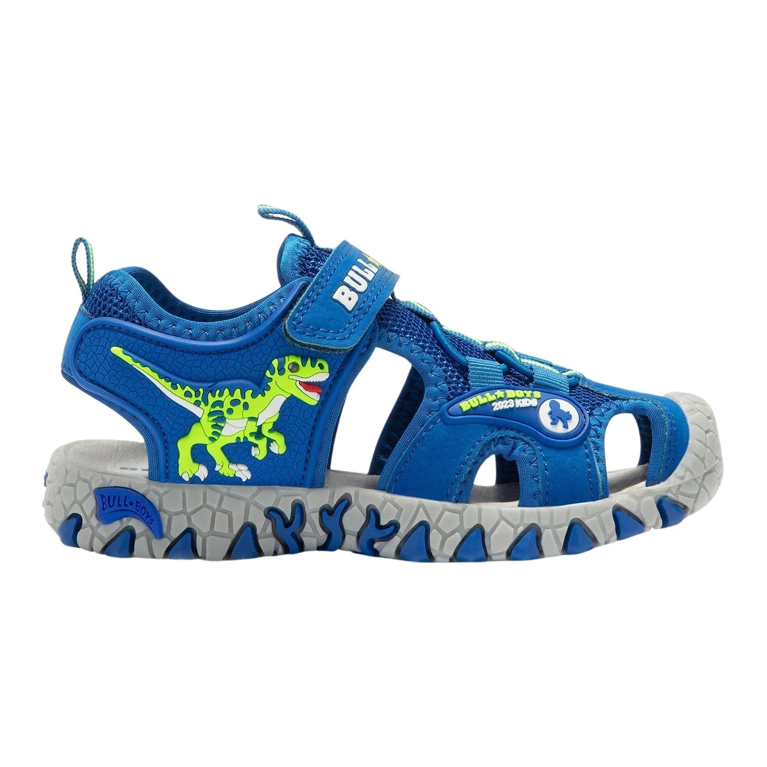 Bull Boys DNCL3144 (AEH3) Velociraptor Royal Blue Light Up Dinosaur Sandals - Image 12