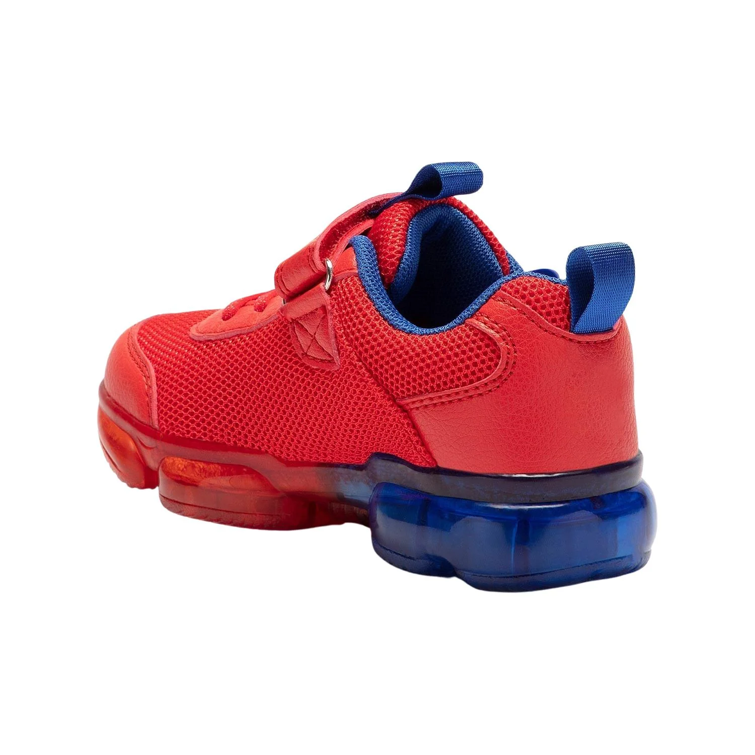 Bull Boys Stegosauro Dinosaur Red Mesh Light Up Flashing Trainers Shoes - Image 4