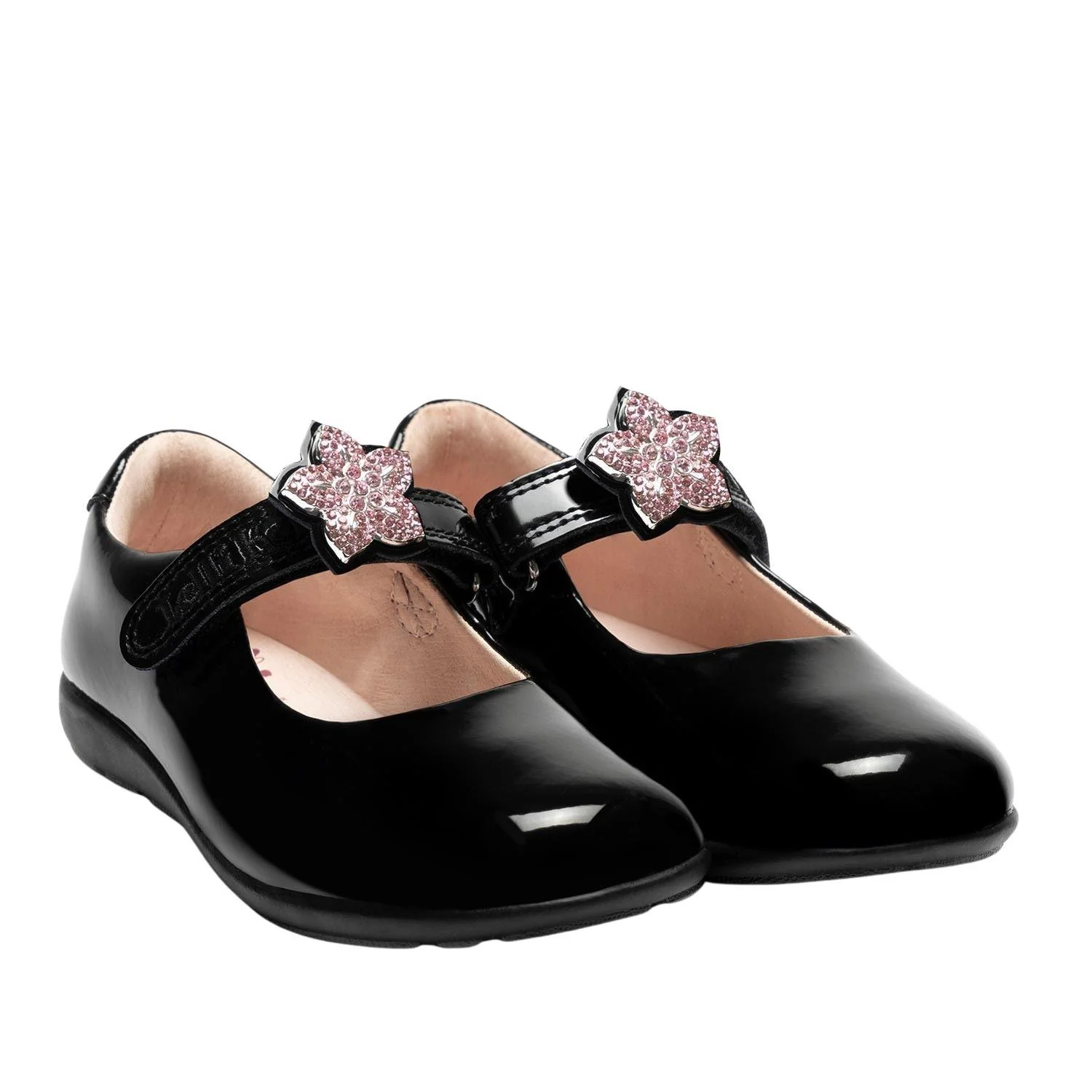Lelli Kelly Daisy 2 Wide Fit G Patent Black School Shoes LK8481 NE03 - Image 6