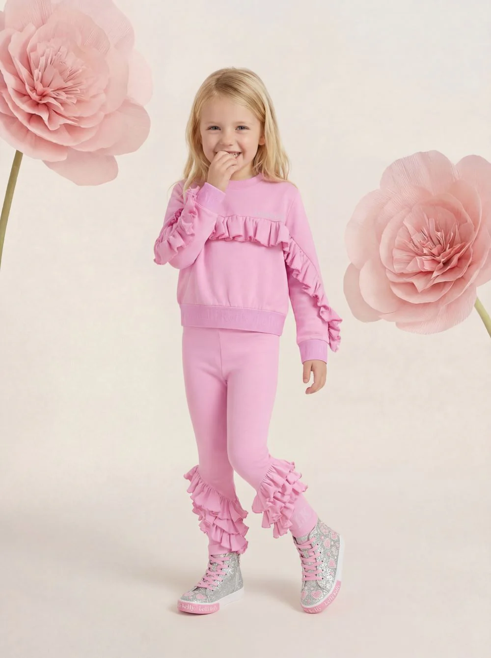 Lelli Kelly Girls Abigail Cropped Sweatshirt LK0010 - Image 4