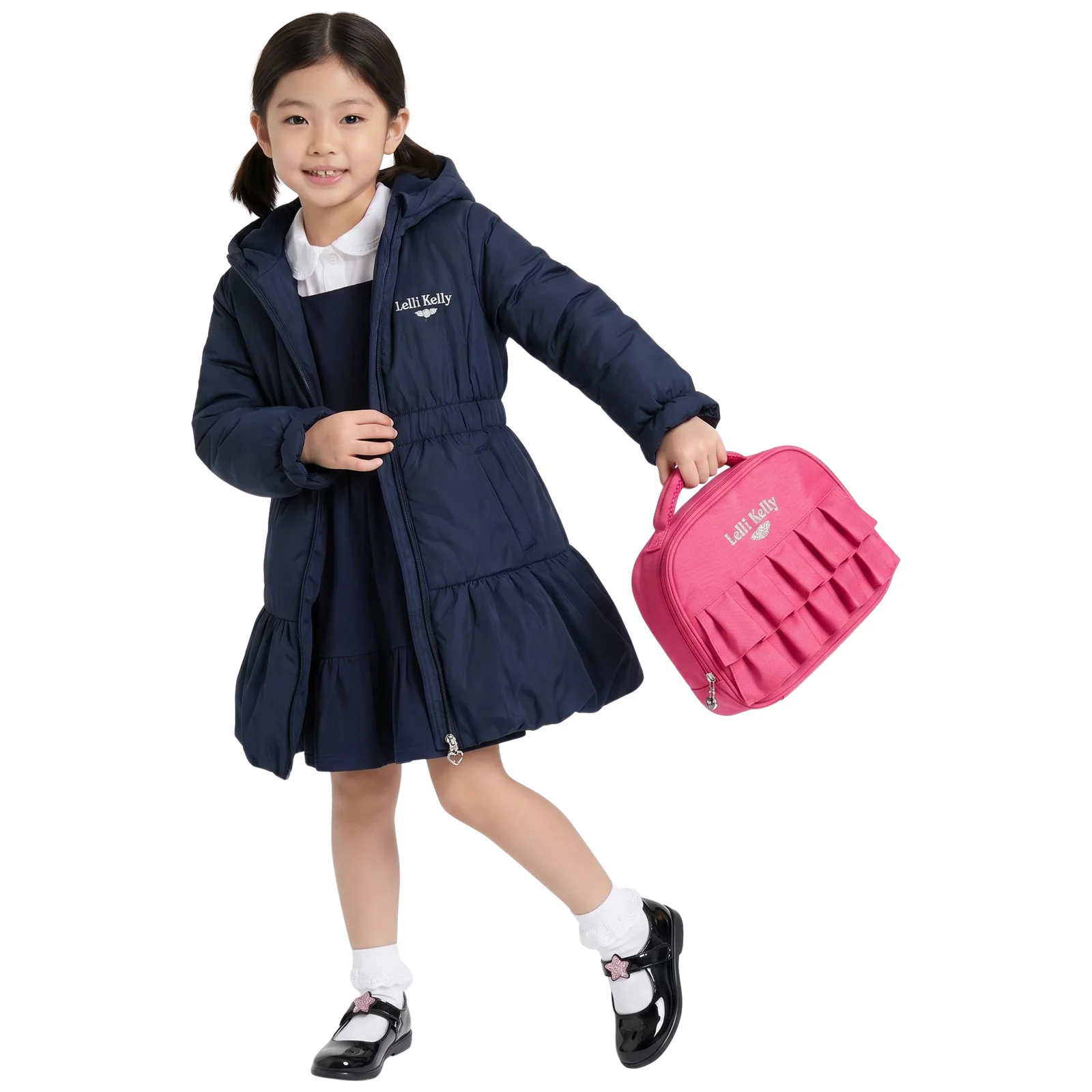 Lelli Kelly Betsy Hooded School Coat - Image 8