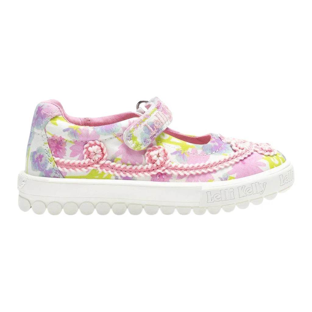 Lelli Kelly Girls LK4950 Asia Canvas Dolly Shoes - Image 3