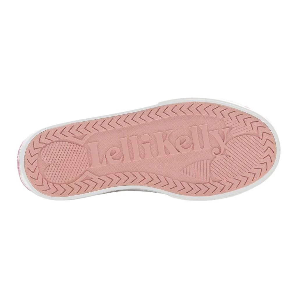 Lelli Kelly Girls LK4958 Carrie Butterfly Canvas Baseball Boots - Image 5