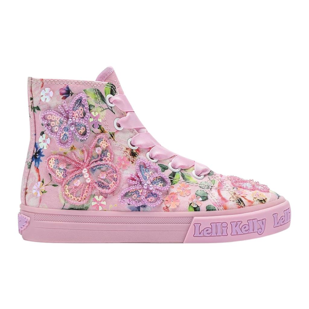 Lelli Kelly Girls Serena LK5416 Hi-Top Baseball Boots - Image 3