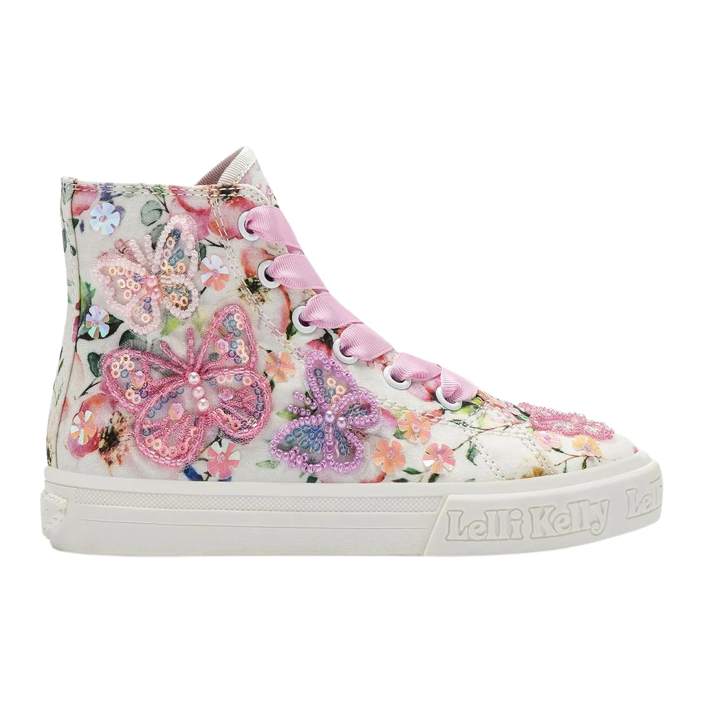 Lelli Kelly Girls Serena LK5416 Hi-Top Baseball Boots - Image 7