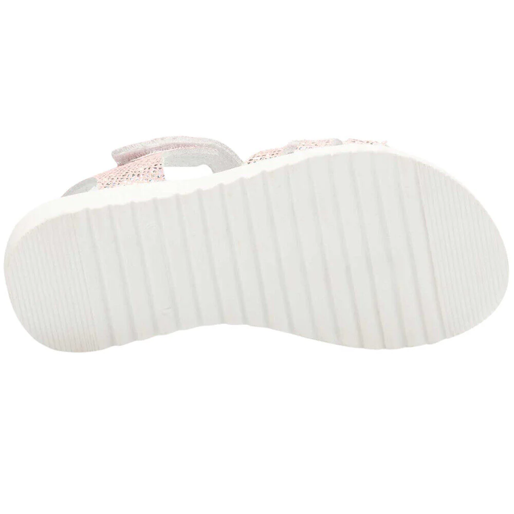 Lelli Kelly LK1506 (AC57) Unicorno 2 Rosa/Argento Glitter Adjustable Sandals - Image 5