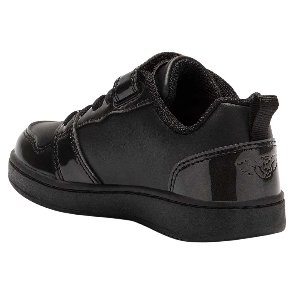 Lelli Kelly Paris Low Black Heart Hook & Loop Trainers LK2120 (AB01) - Image 3