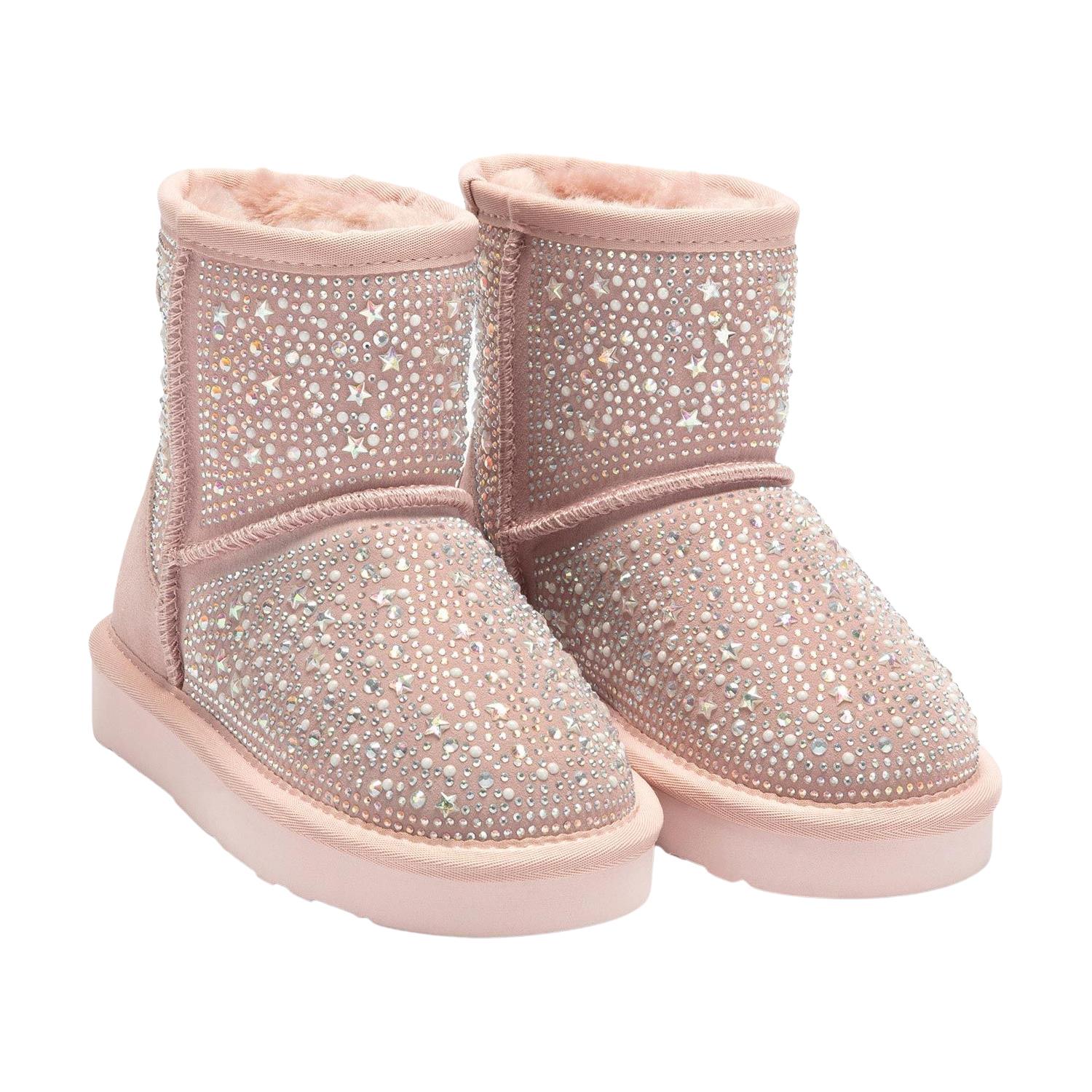 Lelli Kelly LK3770 (EC01) Olivia Rosa Pink Suede Diamante Warm Lined Boots - Image 36