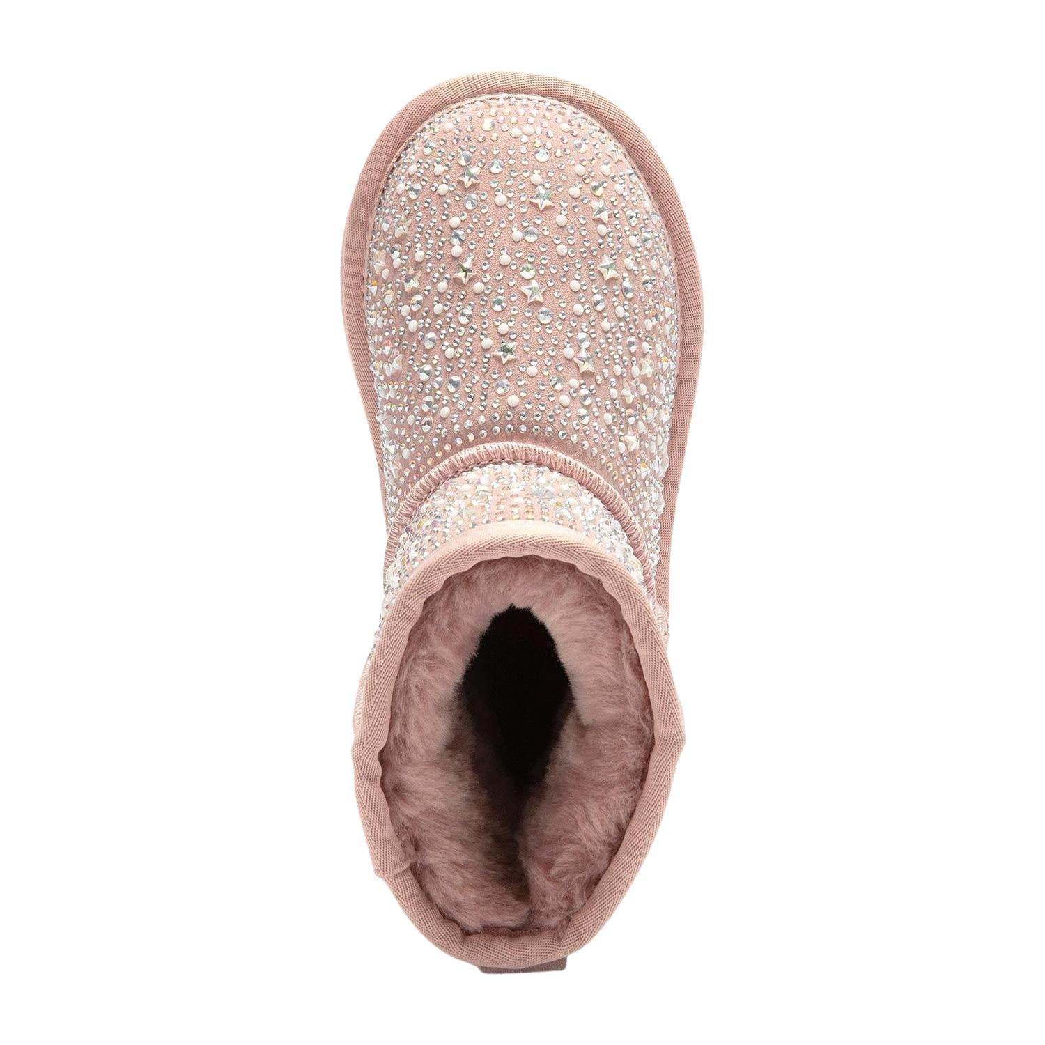 Lelli Kelly LK3770 (EC01) Olivia Rosa Pink Suede Diamante Warm Lined Boots - Image 59