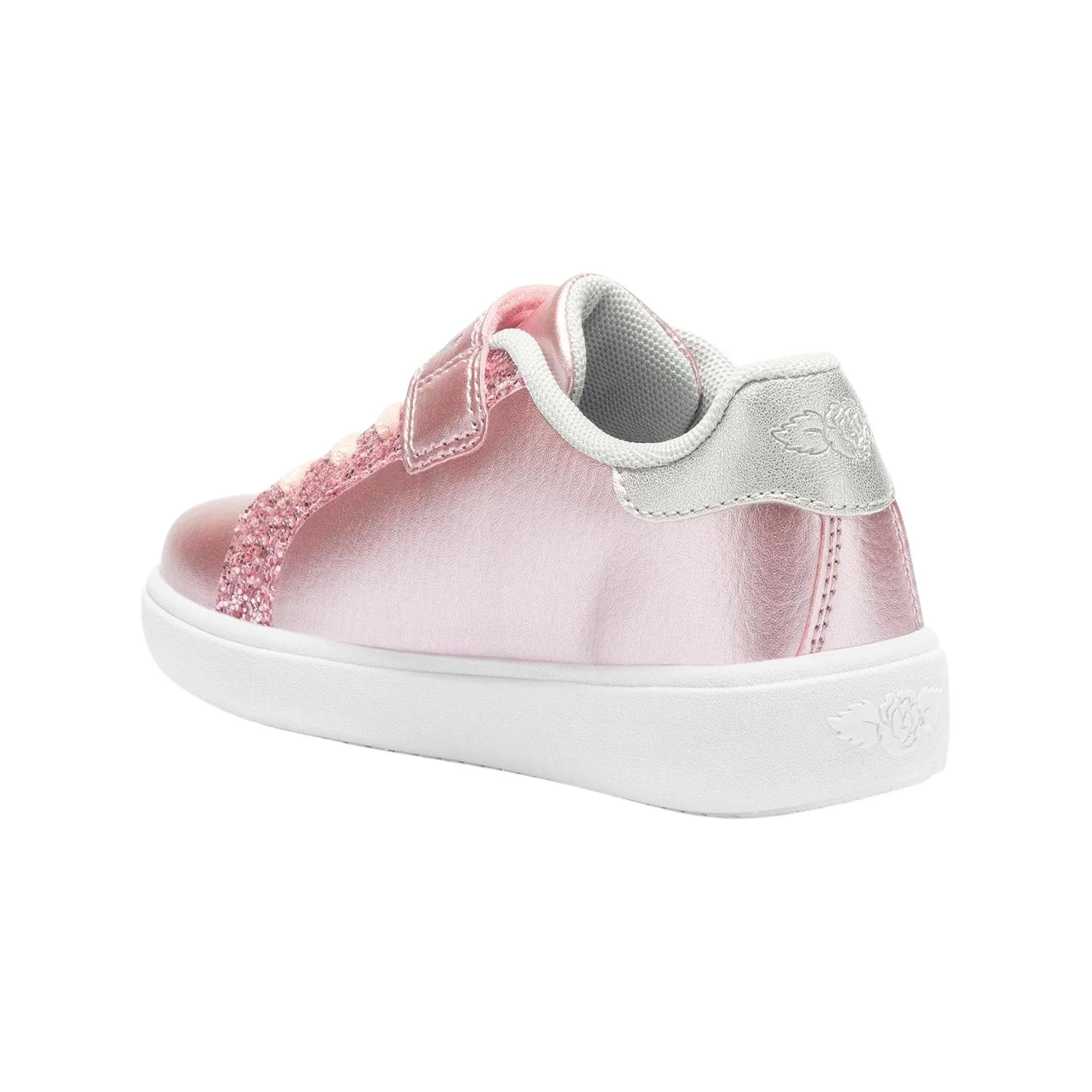 Lelli Kelly LK3828 (HC01) Love Rose Metallic Hook & Loop Trainers - Image 3