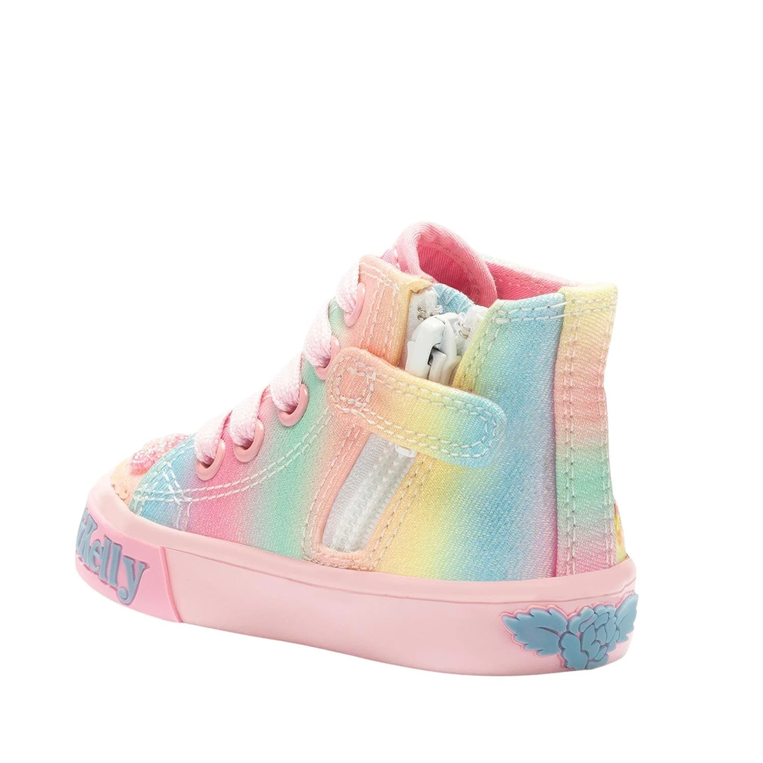 Lelli Kelly LK3864 (BX02) Nadia Multi Fantasia Baseball Boots Canvas Boots - Image 3