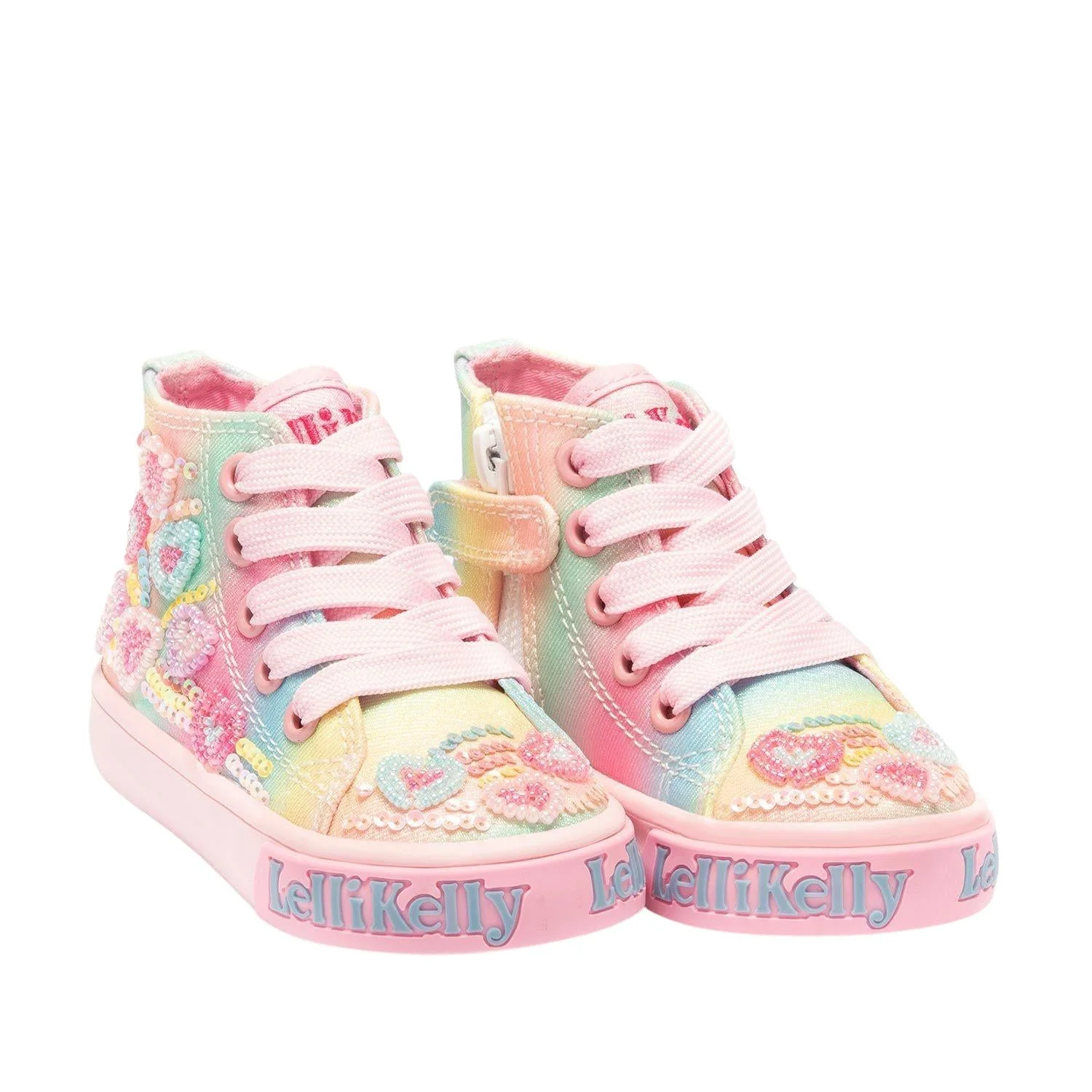 Lelli Kelly LK3864 (BX02) Nadia Multi Fantasia Baseball Boots Canvas Boots - Image 5
