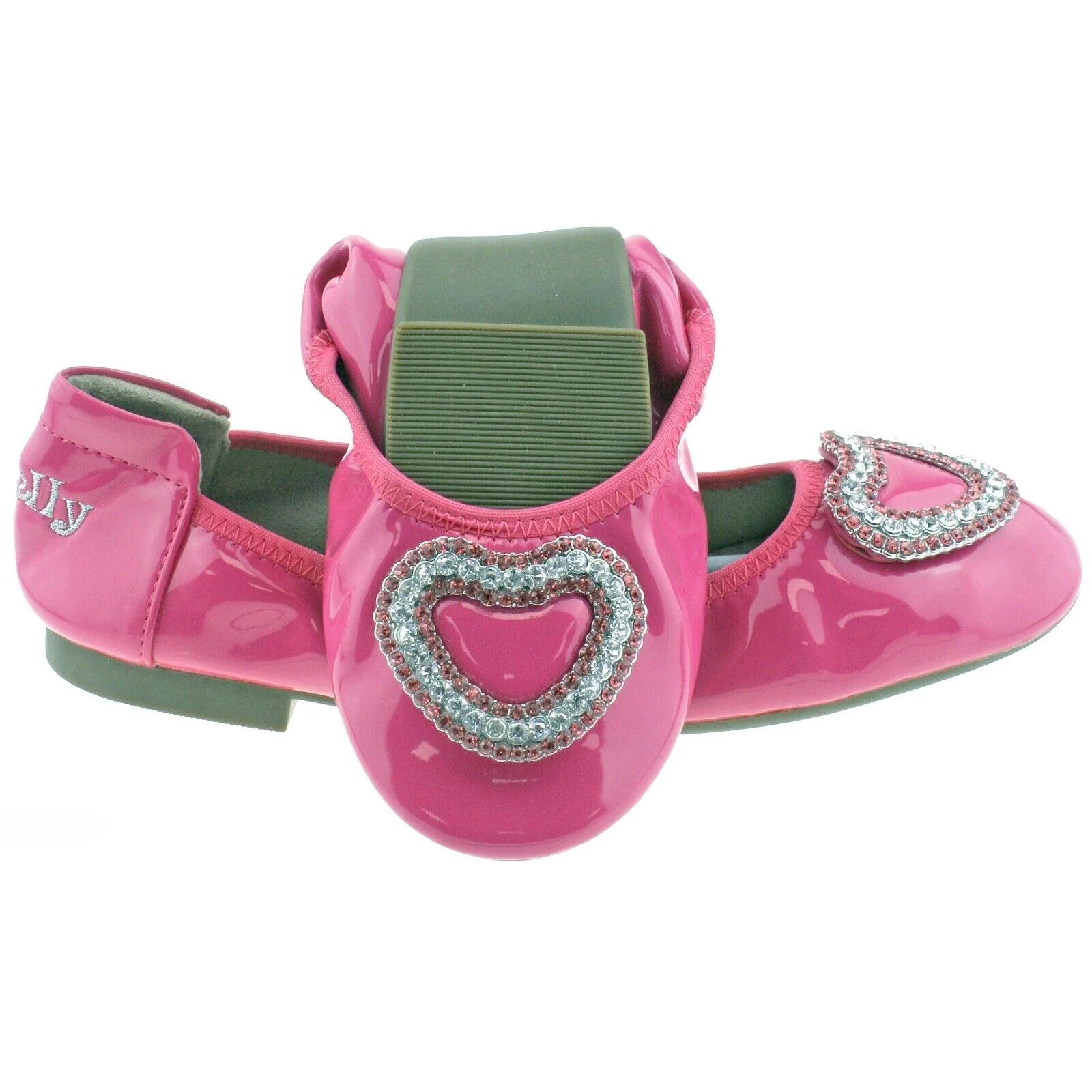 Lelli Kelly LK4108 (AN01) Fuxia Patent Heart Magiche Shoes - Image 11