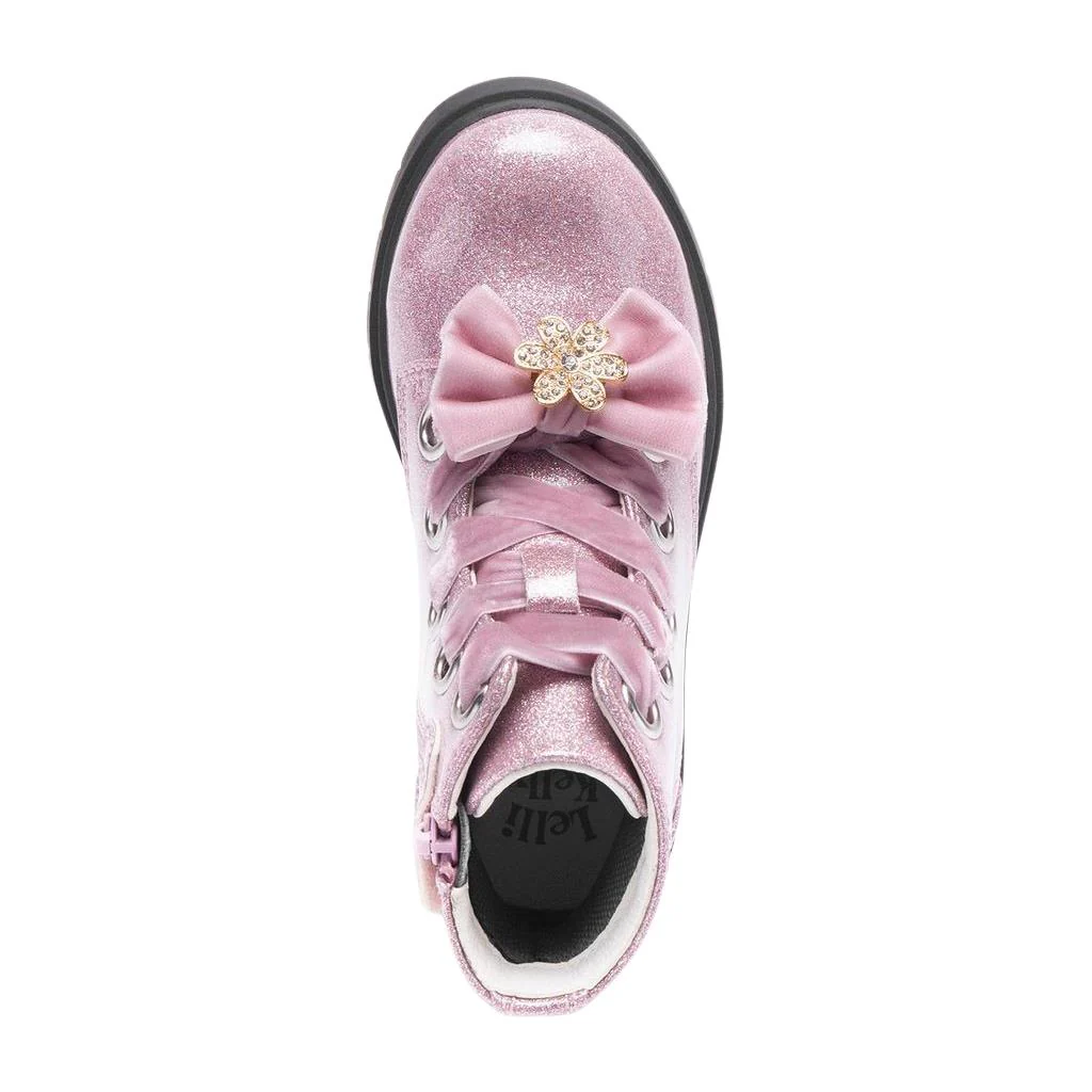 Lelli Kelly LK4331 Fior Di Focco Rose Pinki Diamante Glitter Ankle Boots - Image 3