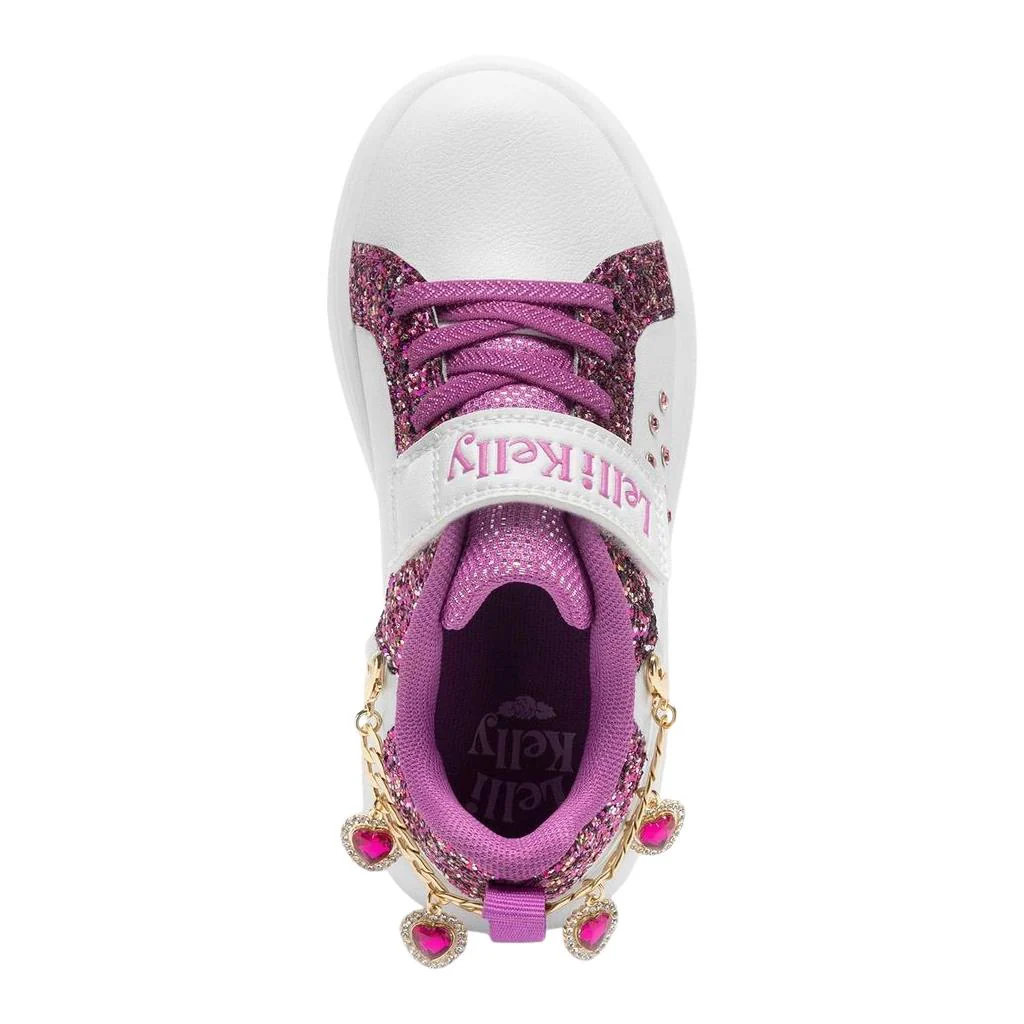 Lelli Kelly LK4400 (BIP0) Gioiello White/Purple Chain Bracelet Trainers - Image 2