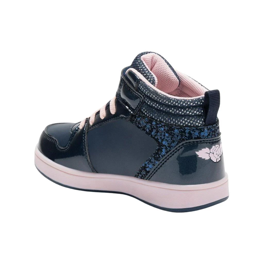 Lelli Kelly LK4440 (BL01) Grace Blue Pink Star Water Resistant Ankle Boots - Image 3