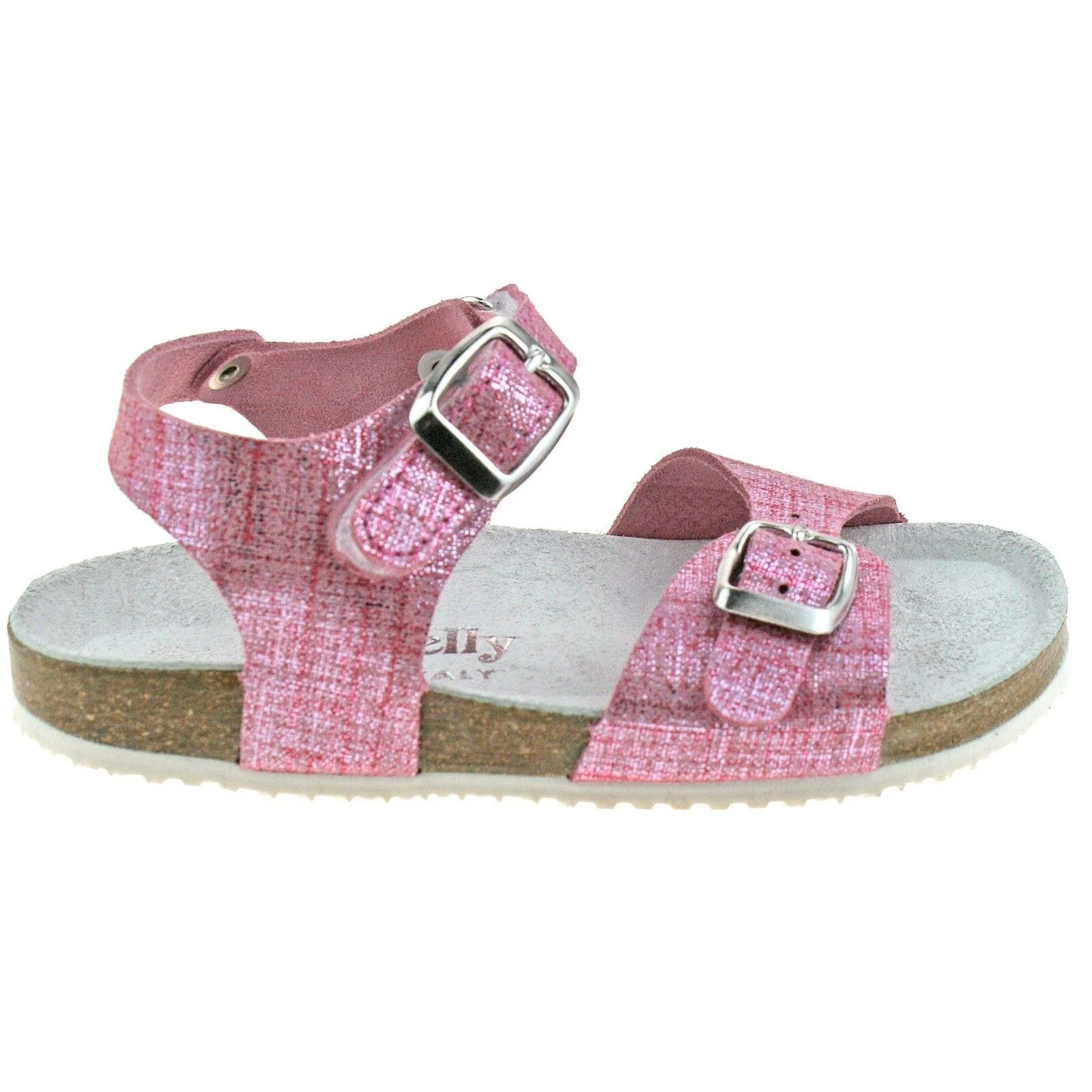 Lelli Kelly LK4584 (GC01) Rosa Glitter Pelle Lara Adjustable Strap Sandals - Image 6