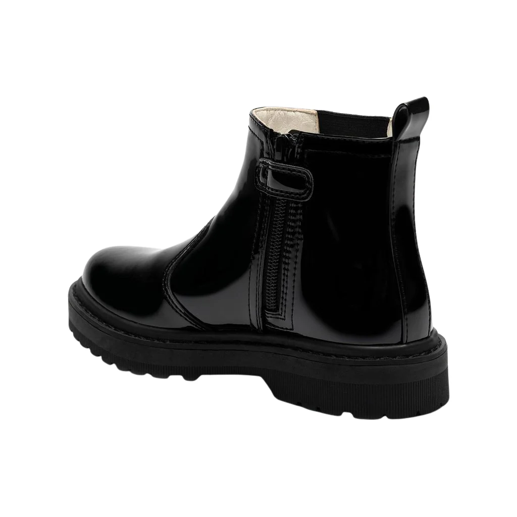 Lelli Kelly LK5552 (FB01) Ruth Black Patent Ankle Boot - Image 2