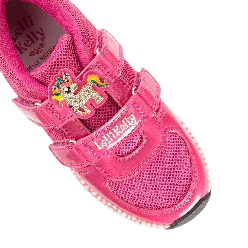 Lelli Kelly LK5900 (FN01) Pop Corn Fuxia Vernice Trainers - Image 15
