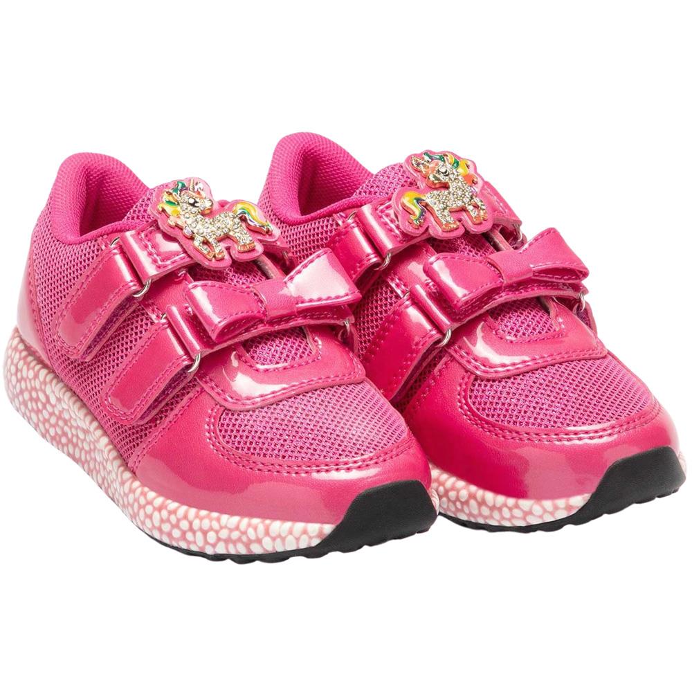 Lelli Kelly LK5900 (FN01) Pop Corn Fuxia Vernice Trainers - Image 42