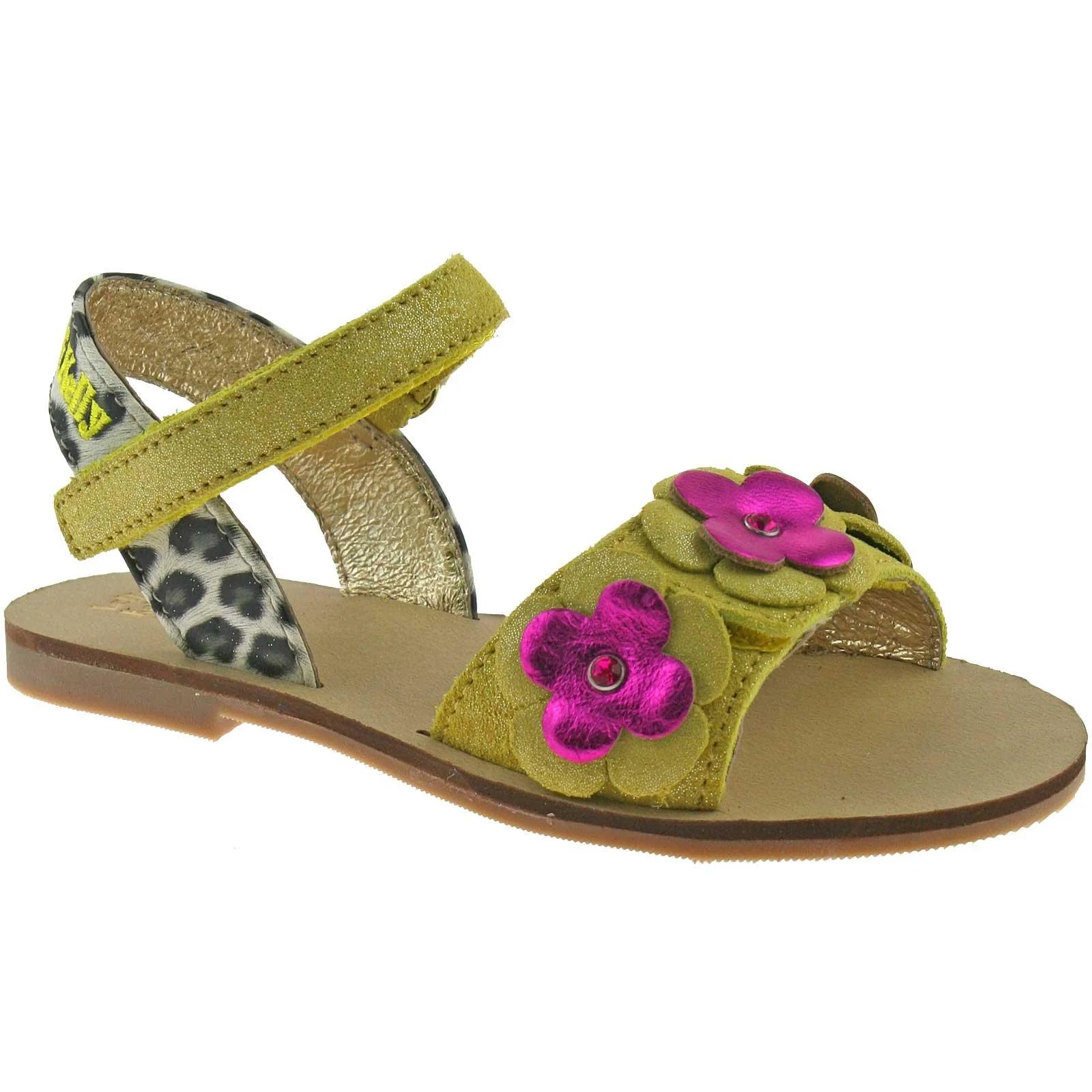Lelli Kelly LK7463 (AX66) Multi Yellow Cinzia Sandals - Image 3