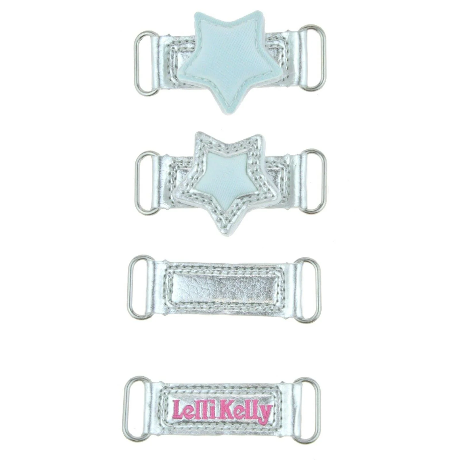 Lelli Kelly LK7856 (HH01) Metallic Argento Colorissima Dolly Trainer Shoes - Image 3