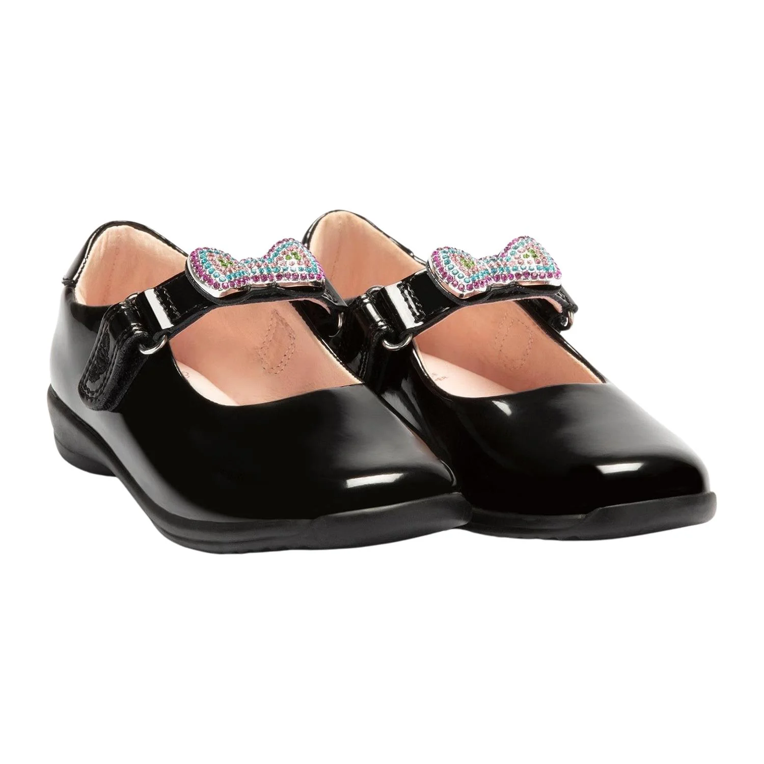 Lelli Kelly LK8106 (DB01) Erin Black Patent School Shoes F Fitting - Image 31