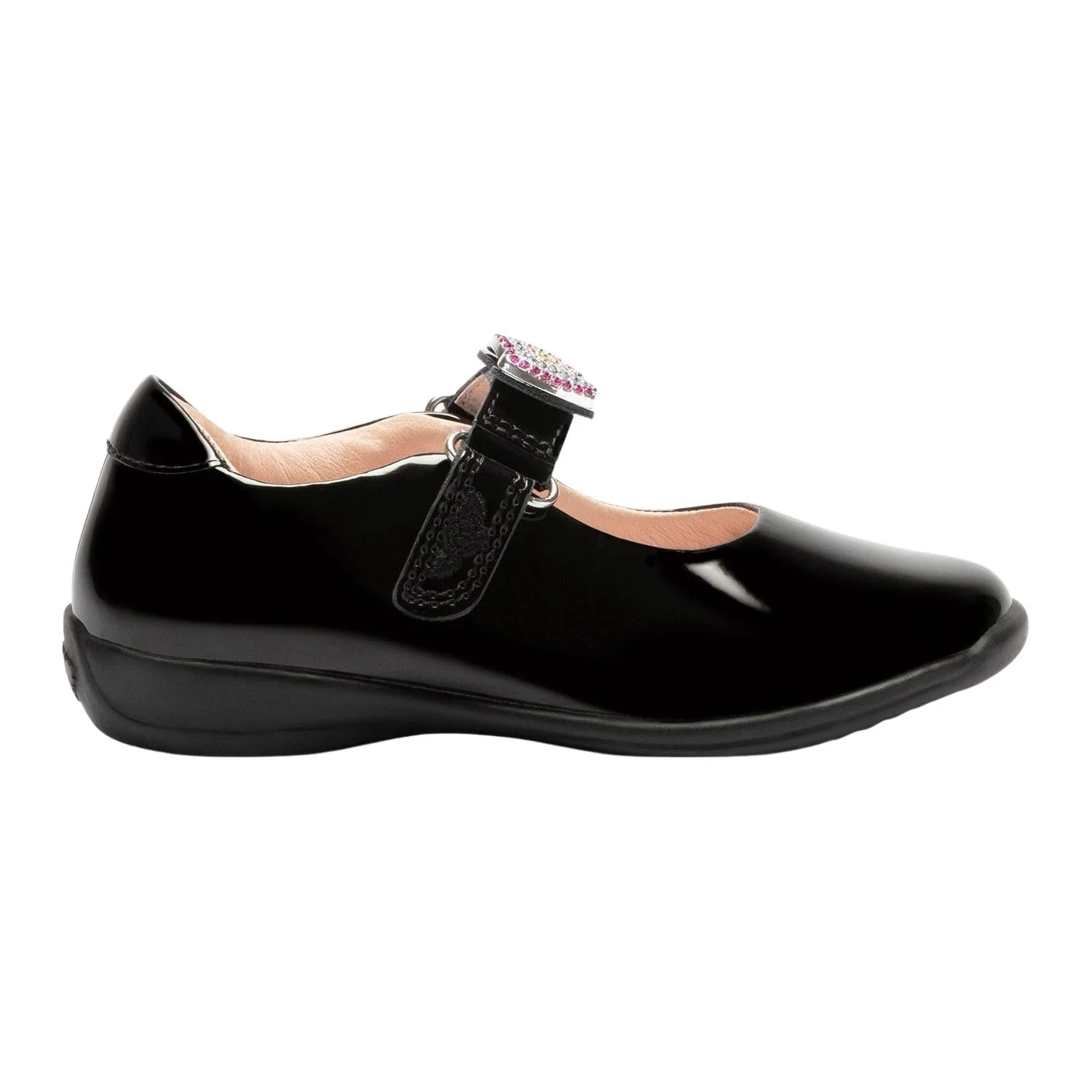Lelli Kelly LK8106 (DB01) Erin Black Patent School Shoes F Fitting - Image 34
