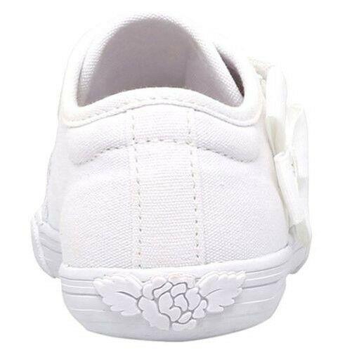 Lelli Kelly LK8199 (BA01) White Lily Canvas School Pumps - Image 149