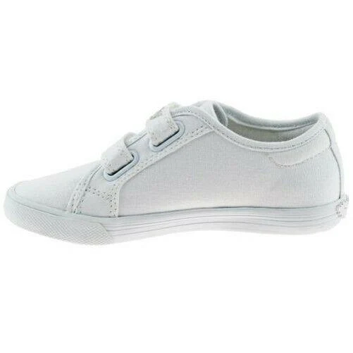 Lelli Kelly LK8199 (BA01) White Lily Canvas School Pumps - Image 23