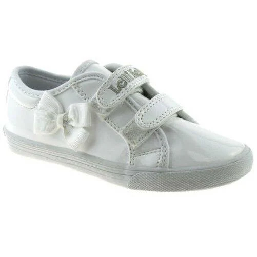 Lelli Kelly LK8199 (DA01) White Patent Lily School Pumps - Image 227