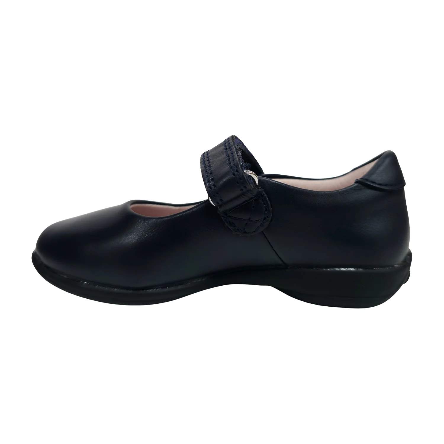 Lelli Kelly LK8218 (CE01) Navy Blue Leather Classic School Dolly Shoes F Width - Image 2