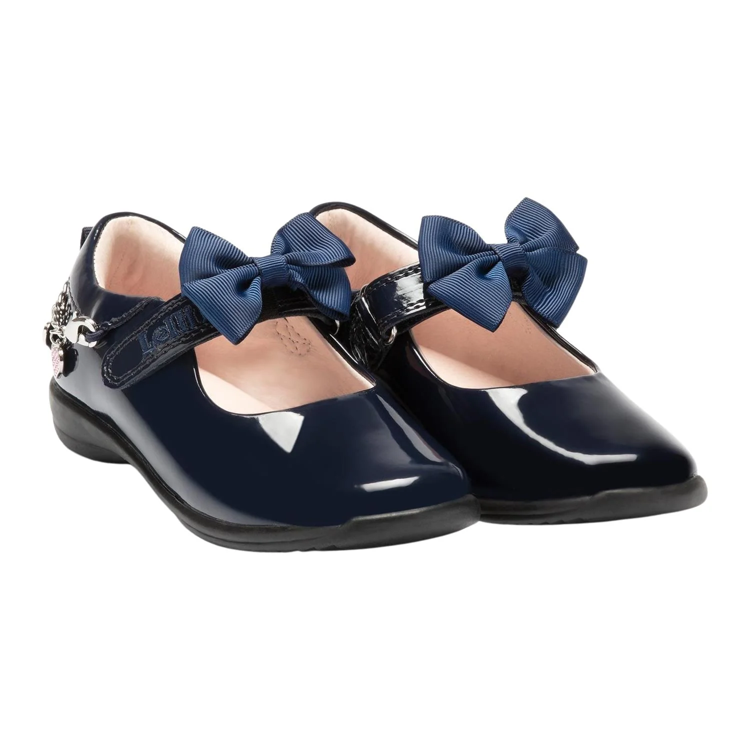 Lelli Kelly LK8224 (DE01) Angel Navy Patent Bracelet School Shoes F Fitting - Image 29