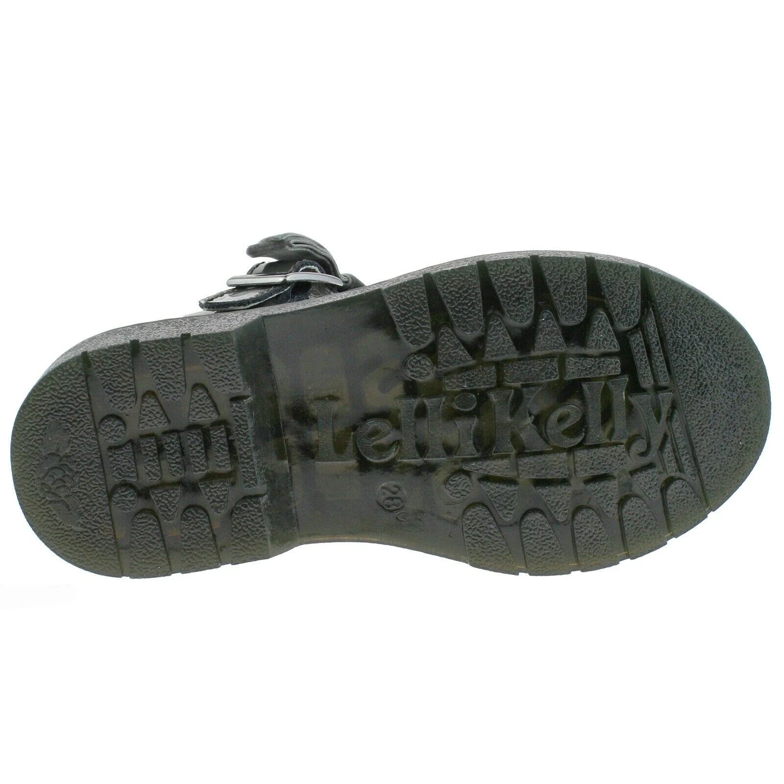 Lelli Kelly LK8286 (DR01) Frankie SNR Grey Patent School Shoes F Fitting - Image 4