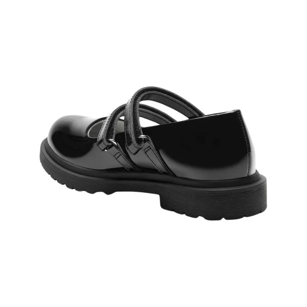 Lelli Kelly LK8443 (NE03) Miss LK Maeve Black Patent Double Strap School Shoes - Image 15