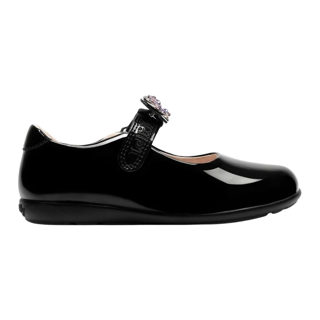 Lelli Kelly Melody 2 Wide Fit G Black Patent School Shoes LK8483 NE03 - Image 3