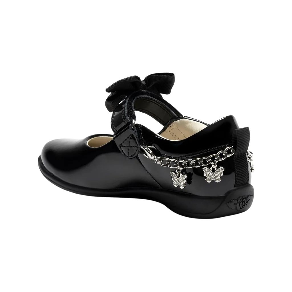 Lelli Kelly LK8490 Izzy F Fit Black Patent School Shoes - Image 4