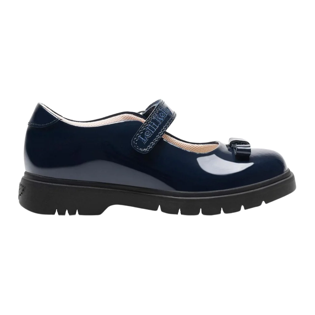 Lelli Kelly LK8506 Miss LK Jolie Black, Blue, Grey, Brown Patent Bow School Shoes - Image 11