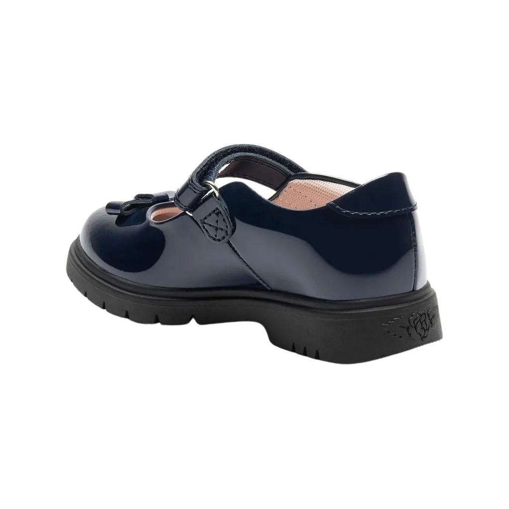 Lelli Kelly LK8506 Miss LK Jolie Black, Blue, Grey, Brown Patent Bow School Shoes - Image 12