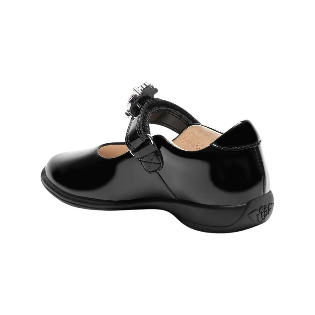 Lelli Kelly LK8616 (NE03) Bianca Unicorn Black Patent School Shoes - Image 4