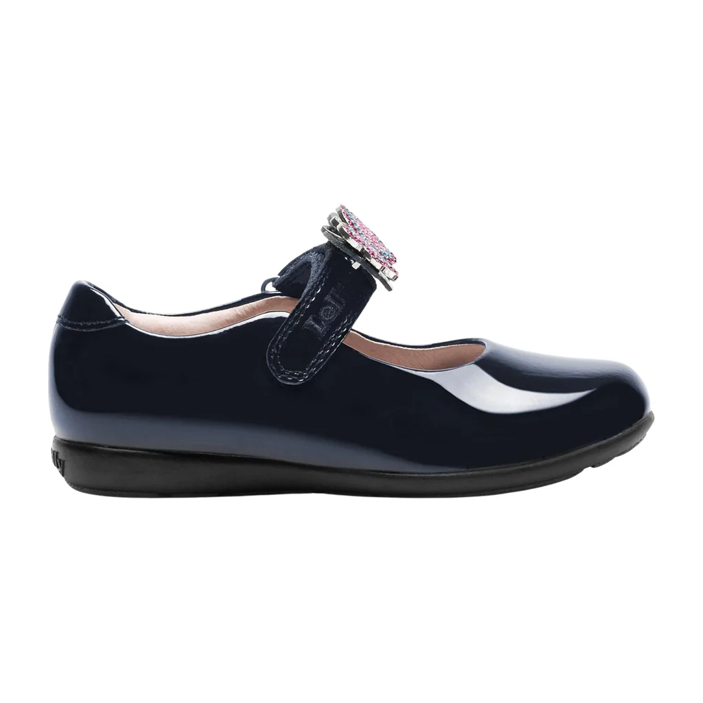 Lelli Kelly LK8641 Luna Butterfly Patent Wide Fit G School Shoes - Image 13