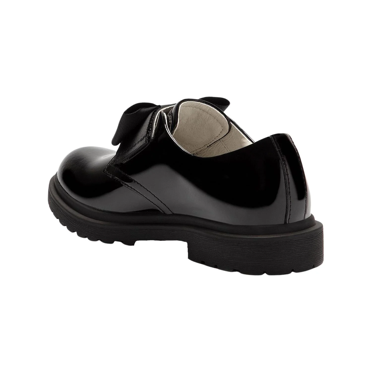 Lelli Kelly LK8658 (DB01) Faye Black Bow Patent School Shoes - Image 3