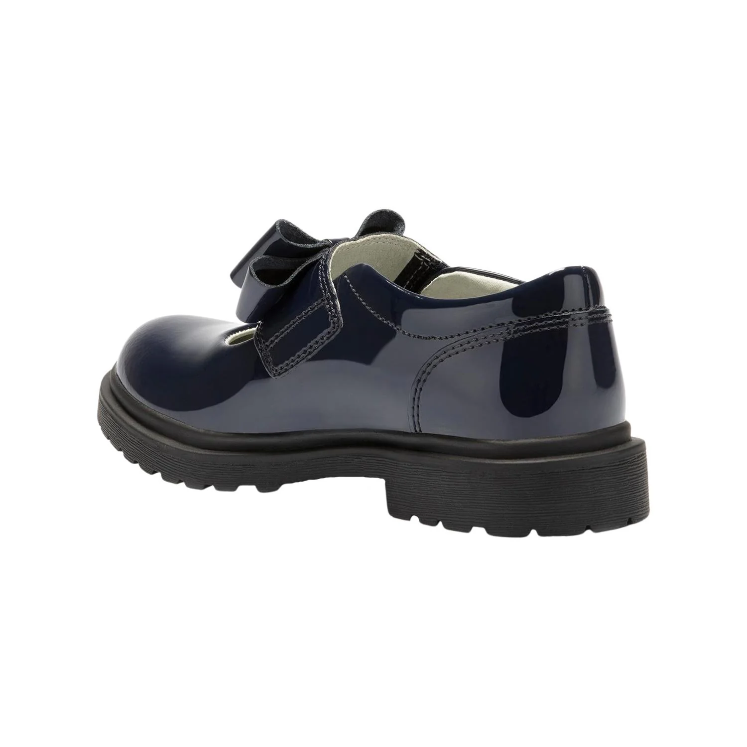 Lelli Kelly LK8658 (DE01) Faye Navy Bow Patent School Shoes - Image 3