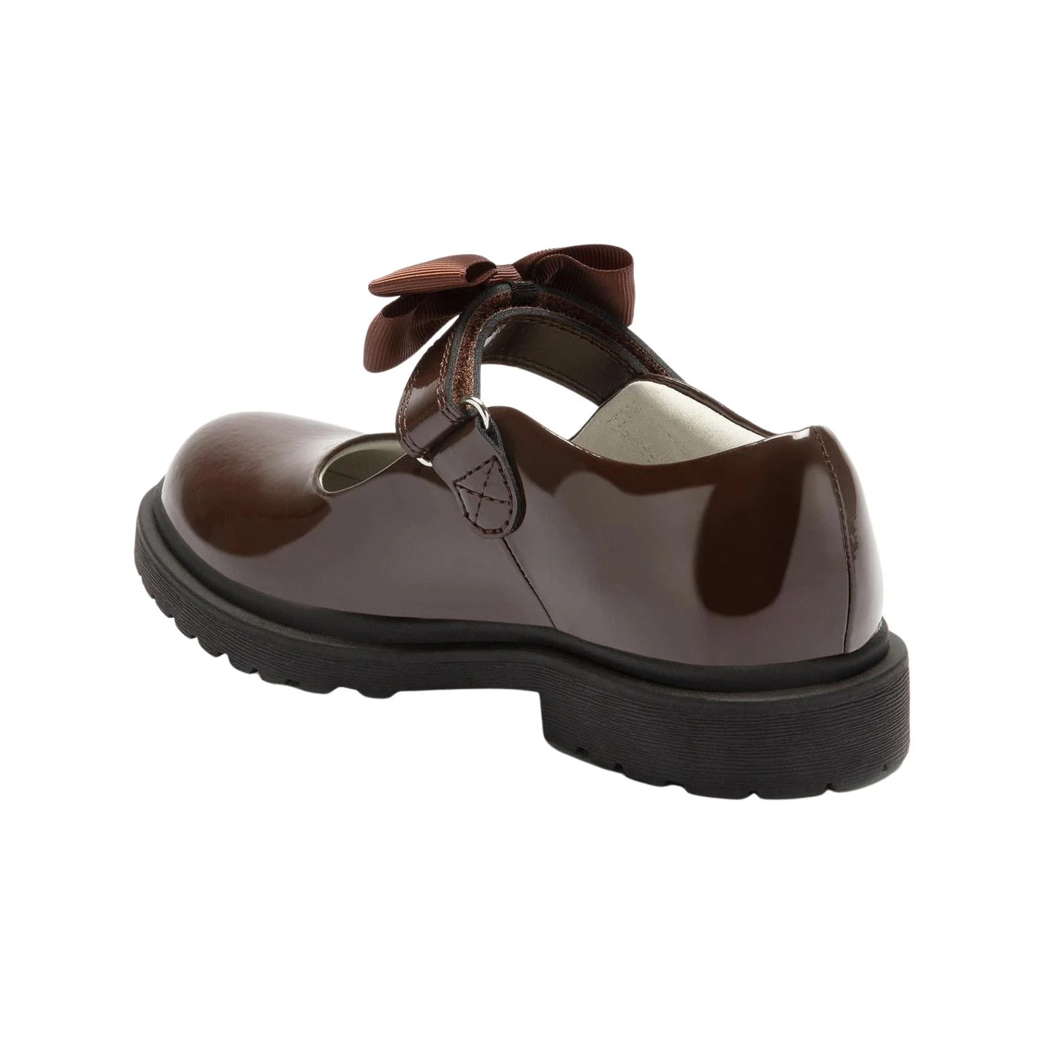 Lelli Kelly LK8661 (DJ01) Maisie Brown Bow Patent School Shoes - Image 7
