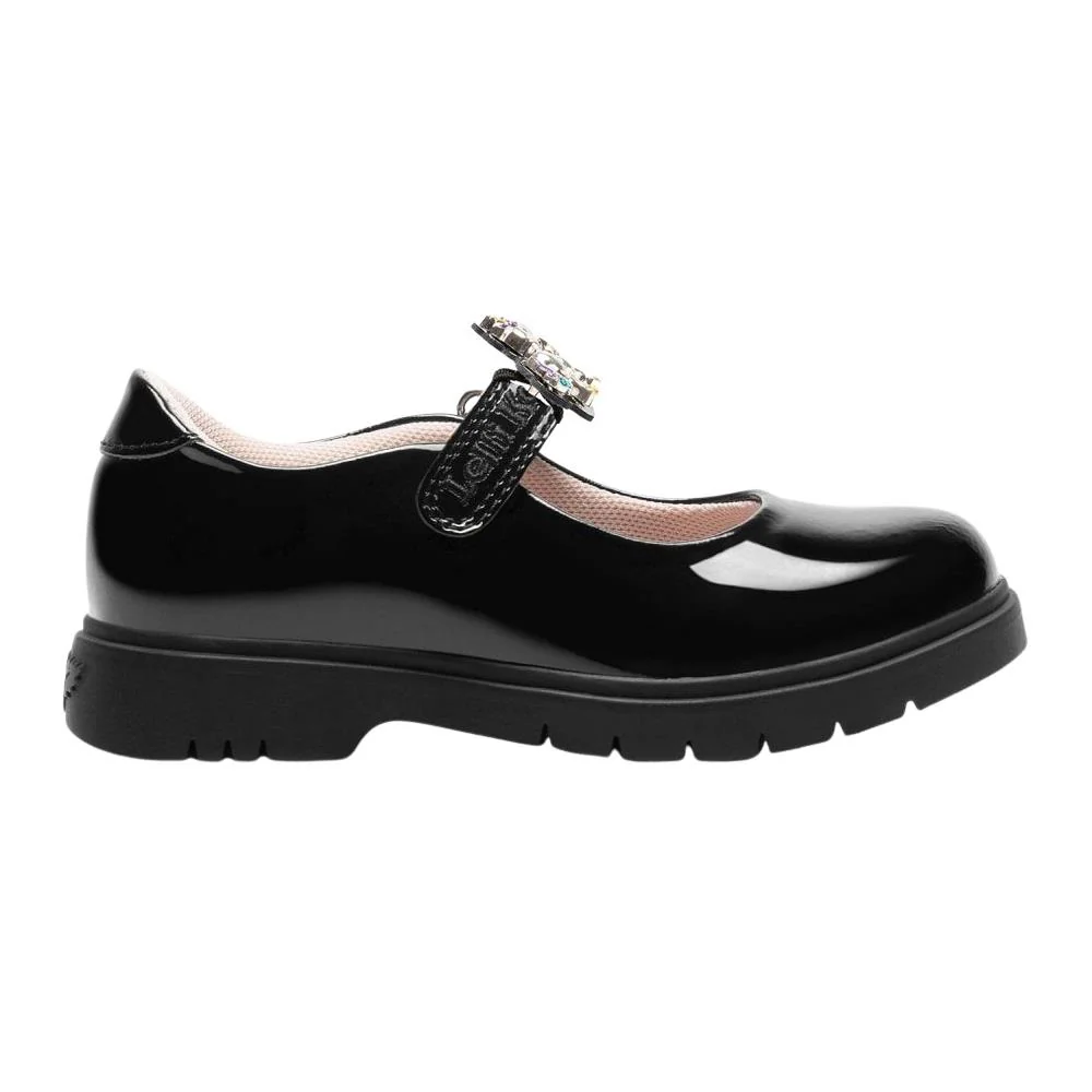 Lelli Kelly LK8913 NE03 Bella Black Patent School Shoes - Image 3